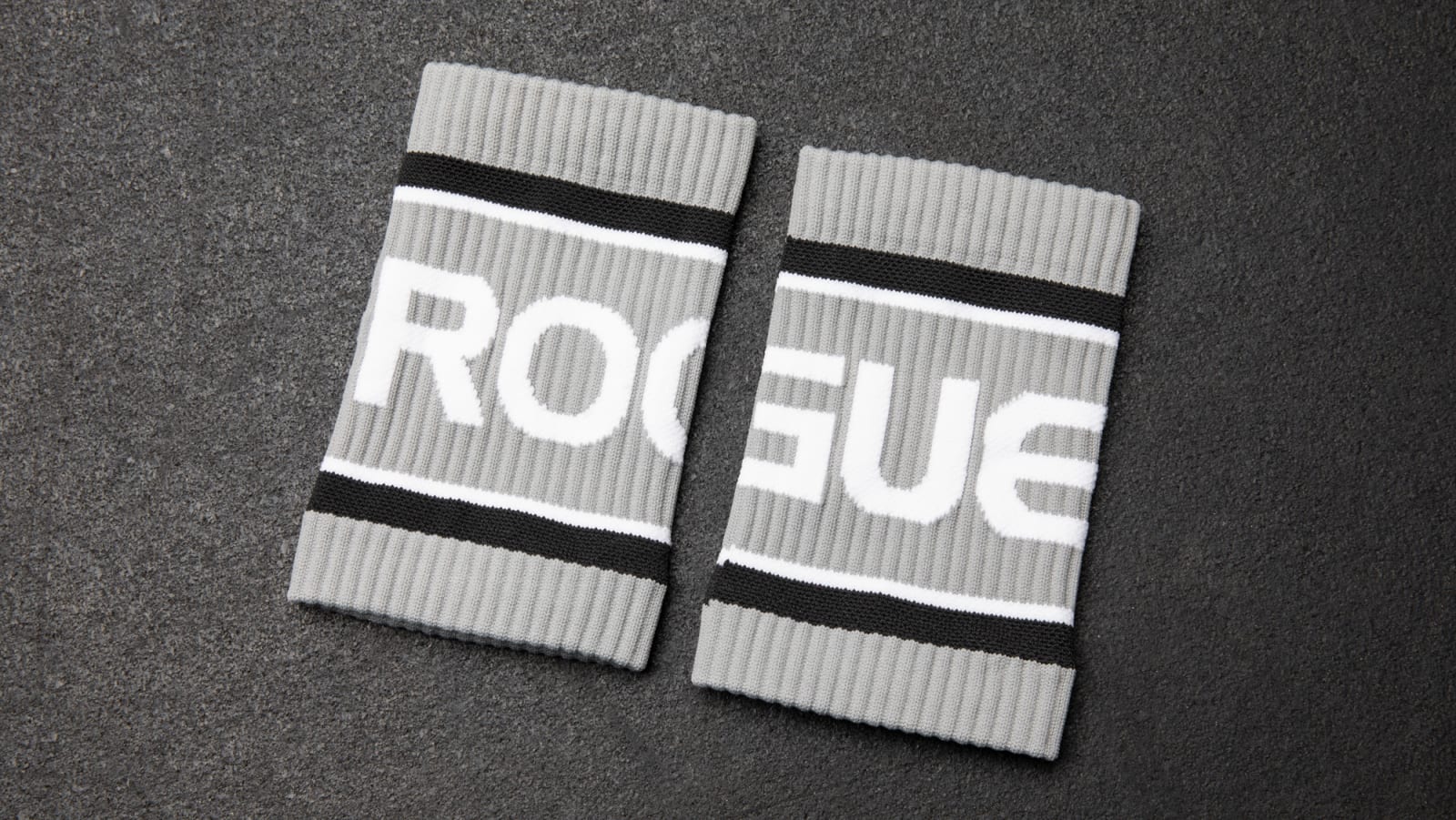 Rogue Wrist Bands Gray Rogue Fitness